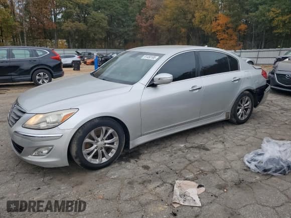 ✅ 2013 Hyundai Genesis 3.8L • VIN: KMHGC4DD9DU249899 • Лот: 91450185. Опубликован ранее на Copart с пробегом 155 935 миль. Бесплатный доступ к архиву аукционных продаж из США и подробный отчёт об истории автомобиля на DreamBid. Изображение 1.