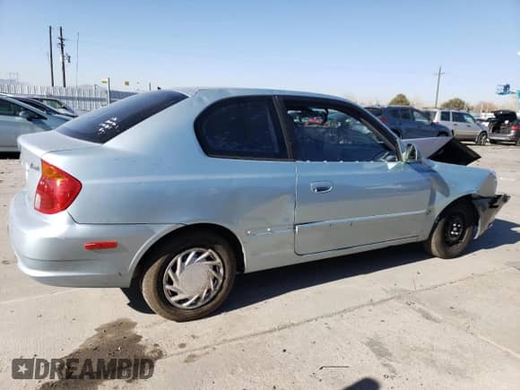 2005 Hyundai Accent GLS z VIN KMHCG35C55U337255, wystawiony jako Copart lot #43761985 z przebiegiem 192 585 mil mil oraz Szkoda całkowita • Salvage title. Historia ofert i sprzedaży dostępna na DreamBid. Obrazek 3.