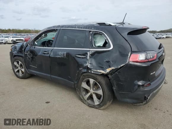 ✅ 2019 Jeep Cherokee Limited • VIN: 1C4PJMDN6KD292676 • Lot: 52232215. Wystawiony na Copart z przebiegiem 109 903 mil. Bezpłatny archiwum sprzedaży aukcyjnych z USA i szczegółowy raport historii pojazdu na DreamBid. Zdjęcie 2.