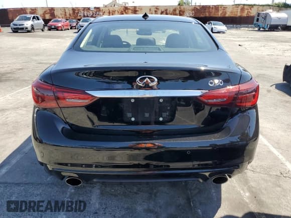 ✅ 2021 Infiniti Q50 Luxe • VIN: JN1EV7BPXMM704993 • Lot: 55172695. Listed on Copart with 55,979 mi. Free auction sales archive from the USA and detailed vehicle history report at DreamBid. Image 6.