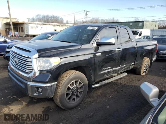 ✅ 2015 Toyota Tundra Limited • VIN: 5TFBY5F11FX473887 • Lot: 42778355. Listed on Copart with 227,791 mi. Free auction sales archive from the USA and detailed vehicle history report at DreamBid. Image 1.