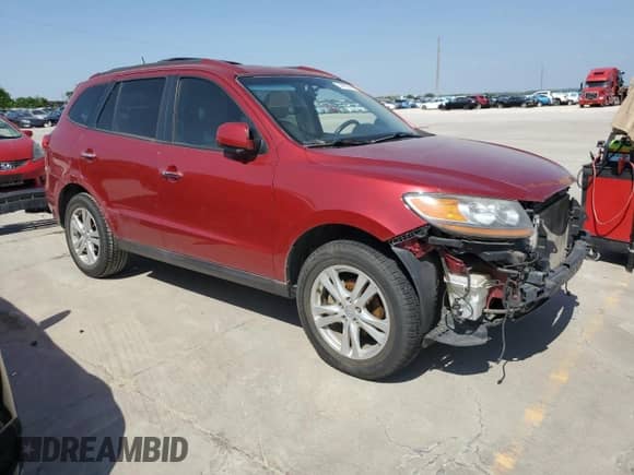 2011 Hyundai Santa Fe Limited with VIN 5XYZK4AG3BG025623, listed as a Copart auction lot 54082584 with 94,819 mi miles and Salvage title. Bid and sale history available at DreamBid. Image 4.
