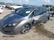 ✅ 2018 Nissan LEAF SV • VIN: 1N4AZ1CP5JC308022 • Lot: 43388602. Wystawiony na IAAI z przebiegiem 55 040 mil. Bezpłatny archiwum sprzedaży aukcyjnych z USA i szczegółowy raport historii pojazdu na DreamBid. Zdjęcie 2.
