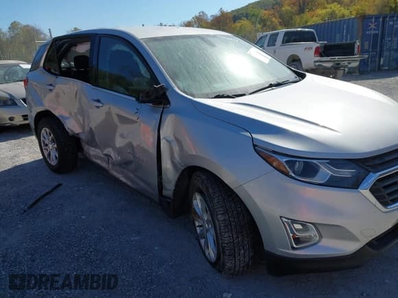 ✅ 2018 Chevrolet Equinox LT • VIN: 2GNAXSEVXJ6269378 • Лот: 43462632. Опубликован ранее на IAAI с пробегом 160 116 миль. Бесплатный доступ к архиву аукционных продаж из США и подробный отчёт об истории автомобиля на DreamBid. Изображение 1.