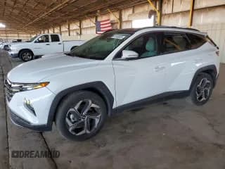 ✅ 2023 Hyundai Tucson Limited • VIN: KM8JE3AE9PU205879 • Lot: 81688835. Wystawiony na Copart z przebiegiem 33 080 mil. Bezpłatny archiwum sprzedaży aukcyjnych z USA i szczegółowy raport historii pojazdu na DreamBid. Zdjęcie 1.