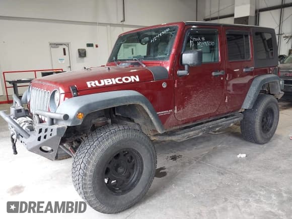 ✅ 2008 Jeep Wrangler Rubicon • VIN: 1J8GA69178L630840 • Lot: 42483010. Listed on IAAI with 145,196 mi. Free auction sales archive from the USA and detailed vehicle history report at DreamBid. Image 2.