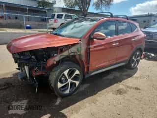 ✅ 2017 Hyundai Tucson Sport • VIN: KM8J33A23HU336898 • Lot: 86658705. Wystawiony na Copart z przebiegiem 54 036 mil mil. Skorzystaj z bezpłatnego archiwum sprzedaży aukcyjnych z USA i zobacz szczegółowy raport historii pojazdu na DreamBid. Zdjęcie 1.