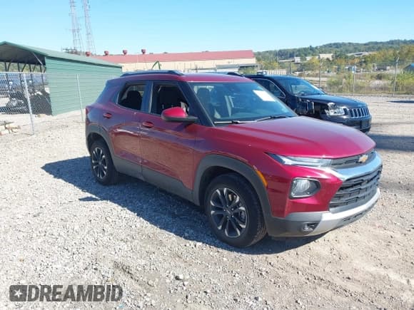 ✅ 2023 Chevrolet TrailBlazer LT • VIN: KL79MPSL9PB163012 • Лот: 43425797. Опубликован ранее на IAAI с пробегом 11 655 миль. Бесплатный доступ к архиву аукционных продаж из США и подробный отчёт об истории автомобиля на DreamBid. Изображение 1.