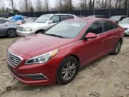 ✅ 2015 Hyundai Sonata SE • VIN: 5NPE24AFXFH142734 • Lot: 42887543. Listed on Copart with 124,144 mi. Free auction sales archive from the USA and detailed vehicle history report at DreamBid. Image 1.