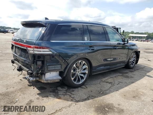 ✅ 2022 Lincoln Aviator Grand Touring • VIN: 5LMYJ8XY3NNL01410 • Lot: 67887033. Listed on Copart with 22,371 mi. Free auction sales archive from the USA and detailed vehicle history report at DreamBid. Image 3.