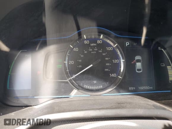 ✅ 2017 Hyundai Ioniq Blue • VIN: KMHC65LC1HU022362 • Lot: 49693105. Wystawiony na Copart z przebiegiem 102 550 mil. Bezpłatny archiwum sprzedaży aukcyjnych z USA i szczegółowy raport historii pojazdu na DreamBid. Zdjęcie 9.