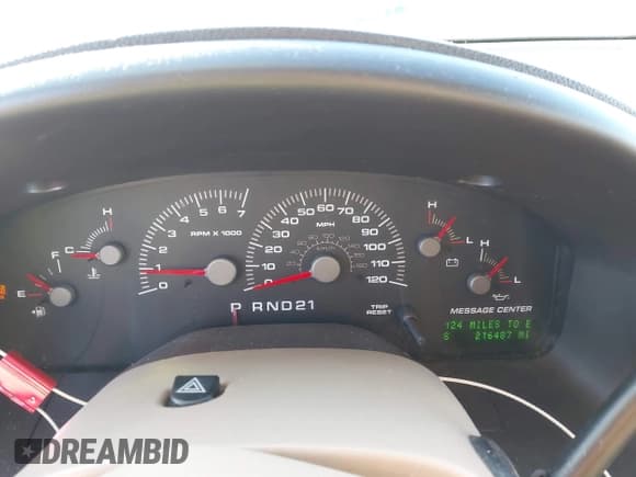 ✅ 2003 Ford Expedition Eddie Bauer • VIN: 1FMFU17L93LB64401 • Lot: 43821425. Listed on IAAI with 216,487 mi. Free auction sales archive from the USA and detailed vehicle history report at DreamBid. Image 7.