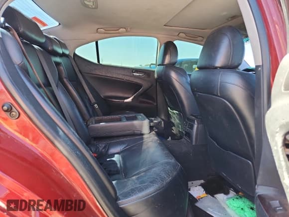 ✅ 2006 Lexus IS 250 • VIN: JTHCK262762003260 • Lot: 80400245. Listed on Copart with 209,227 mi. Free auction sales archive from the USA and detailed vehicle history report at DreamBid. Image 10.