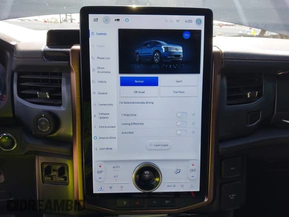 ✅ 2023 Ford F-150 Lightning Pro • VIN: 1FTVW1EV9PWG13112 • Lot: 42537083. Listed on IAAI with 72,691 mi. Free auction sales archive from the USA and detailed vehicle history report at DreamBid. Image 18.