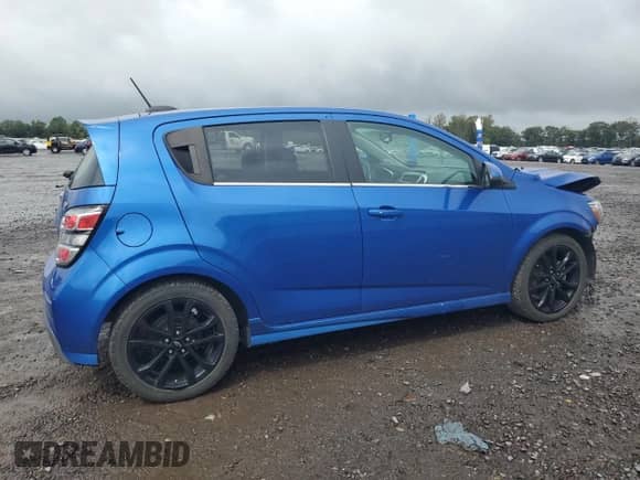 2020 Chevrolet Sonic Premier with VIN 1G1JF6SB4L4137386, listed as a Copart auction lot 71990014 with 80,604 mi miles and Salvage title. Bid and sale history available at DreamBid. Image 3.