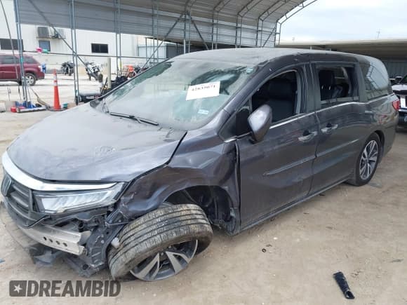 ✅ 2022 Honda Odyssey Touring • VIN: 5FNRL6H89NB058693 • Lot: 42835071. Wystawiony na IAAI z przebiegiem 58 117 mil. Bezpłatny archiwum sprzedaży aukcyjnych z USA i szczegółowy raport historii pojazdu na DreamBid. Zdjęcie 18.
