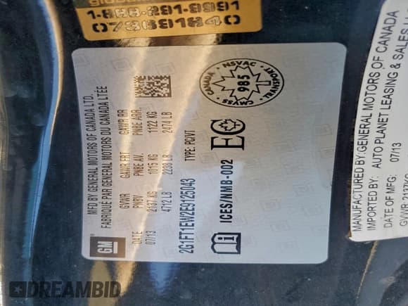 ✅ 2014 Chevrolet Camaro SS • VIN: 2G1FT1EW2E9125043 • Lot: 91708905. Wystawiony na Copart z przebiegiem 131 519 mil. Bezpłatny archiwum sprzedaży aukcyjnych z USA i szczegółowy raport historii pojazdu na DreamBid. Zdjęcie 12.