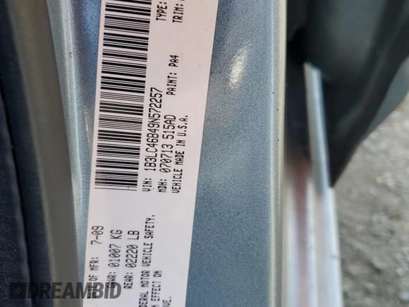 ✅ 2009 Dodge Avenger SE • VIN: 1B3LC46B49N572257 • Лот: 45929405. Опубликован ранее на Copart с пробегом 150 682 миль. Бесплатный доступ к архиву аукционных продаж из США и подробный отчёт об истории автомобиля на DreamBid. Изображение 12.