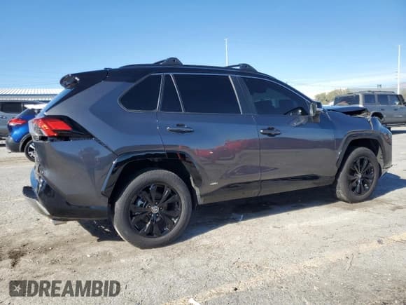 ✅ 2023 Toyota RAV4 Hybrid XSE • VIN: JTME6RFVXPJ030686 • Lot: 90758465. Listed on Copart with 49,498 mi. Free auction sales archive from the USA and detailed vehicle history report at DreamBid. Image 3.