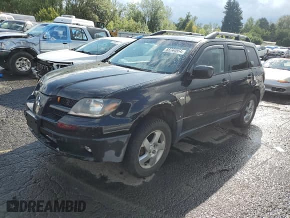 ✅ 2003 Mitsubishi Outlander XLS • VIN: JA4LZ41GX3U063460 • Lot: 68744554. Wystawiony na Copart z przebiegiem 186 447 mil. Bezpłatny archiwum sprzedaży aukcyjnych z USA i szczegółowy raport historii pojazdu na DreamBid. Zdjęcie 1.
