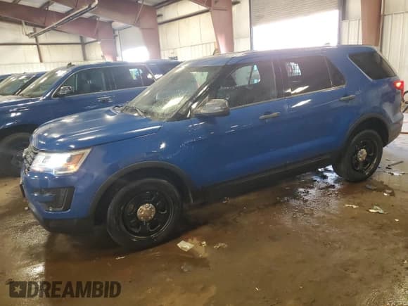 ✅ 2018 Ford Police Interceptor Utility • VIN: 1FM5K8AT0JGB93343 • Lot: 80195865. Wystawiony na Copart z przebiegiem 108 973 mil. Bezpłatny archiwum sprzedaży aukcyjnych z USA i szczegółowy raport historii pojazdu na DreamBid. Zdjęcie 1.