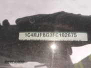 ✅ 2015 Jeep Grand Cherokee Limited • VIN: 1C4RJFBG3FC102675 • Лот: 43308481. Опубликован ранее на IAAI с пробегом 142 783 миль. Бесплатный доступ к архиву аукционных продаж из США и подробный отчёт об истории автомобиля на DreamBid. Изображение 18.