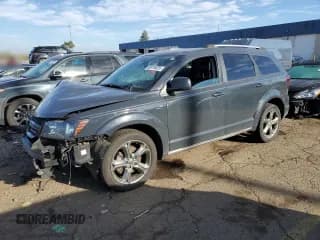 ✅ 2017 Dodge Journey Crossroad Plus • VIN: 3C4PDCGG9HT673603 • Lot: 82416025. Listed on Copart with 113,121 mi. Free auction sales archive from the USA and detailed vehicle history report at DreamBid. Image 1.