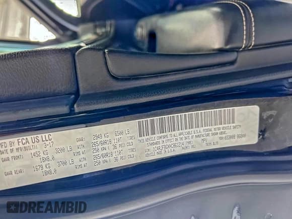 ✅ 2017 Jeep Grand Cherokee Limited • VIN: 1C4RJFBGXHC861214 • Лот: 96277665. Опубликован ранее на Copart с пробегом 98 685 миль. Бесплатный доступ к архиву аукционных продаж из США и подробный отчёт об истории автомобиля на DreamBid. Изображение 10.