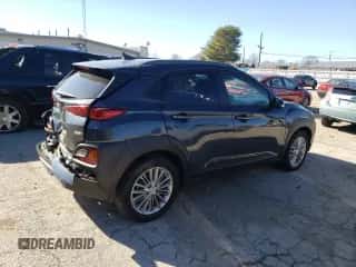 2019 Hyundai Kona SEL z VIN KM8K6CAA4KU350187, wystawiony jako Copart lot #67957452 z przebiegiem 16 391 mil mil oraz . Historia ofert i sprzedaży dostępna na DreamBid. Obrazek 3.