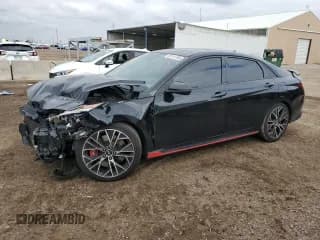 ✅ 2022 Hyundai Elantra • VIN: KMHLW4AK6NU002530 • Лот: 85141765. Опубликован ранее на Copart с пробегом 48 807 миль. Бесплатный доступ к архиву аукционных продаж из США и подробный отчёт об истории автомобиля на DreamBid. Изображение 1.