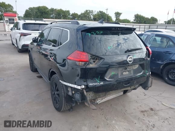 ✅ 2017 Nissan Rogue SV • VIN: 5N1AT2MT7HC770391 • Lot: 43137531. Listed on IAAI with 153,376 mi. Free auction sales archive from the USA and detailed vehicle history report at DreamBid. Image 3.