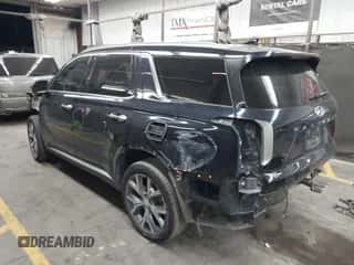 2020 Hyundai Palisade SEL z VIN KM8R44HE6LU060201, wystawiony jako IAAI lot #43412297 z przebiegiem 99 252 mil mil oraz . Historia ofert i sprzedaży dostępna na DreamBid. Obrazek 3.