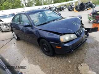 2005 Hyundai Elantra GLS z VIN KMHDN46D65U932381, wystawiony jako Copart lot #67053794 z przebiegiem 156 868 mil mil oraz Nie do naprawy • Non repairable. Historia ofert i sprzedaży dostępna na DreamBid. Obrazek 4.