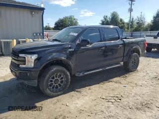 ✅ 2019 Ford F-150 XLT • VIN: 1FTEW1E4XKFB05683 • Lot: 92806275. Listed on Copart with 218,821 mi. Free auction sales archive from the USA and detailed vehicle history report at DreamBid. Image 1.