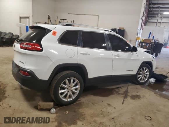 ✅ 2016 Jeep Cherokee Limited • VIN: 1C4PJLDS5GW171455 • Лот: 54168765. Опубликован ранее на Copart с пробегом Не указан. Бесплатный доступ к архиву аукционных продаж из США и подробный отчёт об истории автомобиля на DreamBid. Изображение 3.