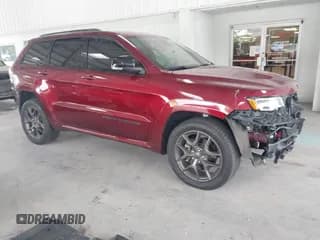 ✅ 2020 Jeep Grand Cherokee Limited X • VIN: 1C4RJFBT6LC185530 • Лот: 42656641. Опубликован ранее на IAAI с пробегом 44 664 миль. Бесплатный доступ к архиву аукционных продаж из США и подробный отчёт об истории автомобиля на DreamBid. Изображение 1.