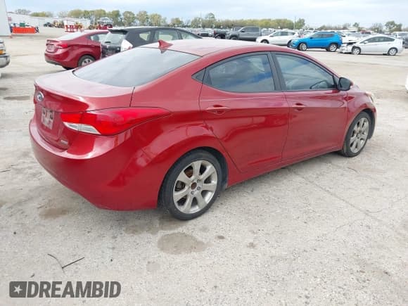 ✅ 2011 Hyundai Elantra GLS • VIN: KMHDH4AE1BU109960 • Lot: 43816164. Listed on IAAI with 333,098 mi. Free auction sales archive from the USA and detailed vehicle history report at DreamBid. Image 4.