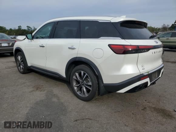 ✅ 2023 Infiniti QX60 Luxe • VIN: 5N1DL1FS3PC345213 • Lot: 80549725. Listed on Copart with 42,368 mi. Free auction sales archive from the USA and detailed vehicle history report at DreamBid. Image 2.