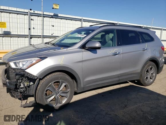 ✅ 2015 Hyundai Santa Fe GLS • VIN: KM8SMDHFXFU099663 • Лот: 52713994. Опубликован ранее на Copart с пробегом 146 349 миль. Бесплатный доступ к архиву аукционных продаж из США и подробный отчёт об истории автомобиля на DreamBid. Изображение 1.