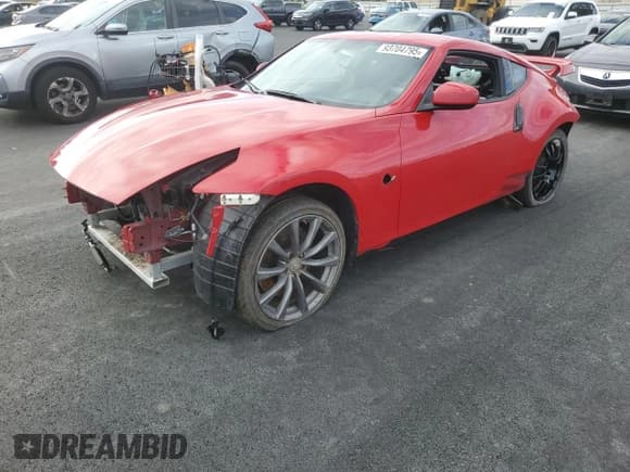 ✅ 2012 Nissan 370Z • VIN: JN1AZ4EH4CM560622 • Lot: 93704795. Listed on Copart with 43,540 mi. Free auction sales archive from the USA and detailed vehicle history report at DreamBid. Image 1.