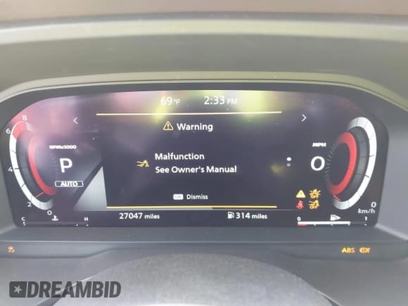 ✅ 2023 Nissan Rogue Platinum • VIN: JN8BT3DDXPW307198 • Лот: 43483103. Опубликован ранее на IAAI с пробегом 27 047 миль. Бесплатный доступ к архиву аукционных продаж из США и подробный отчёт об истории автомобиля на DreamBid. Изображение 7.