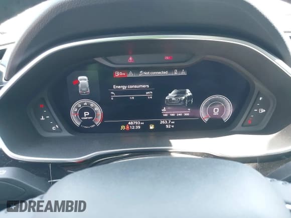 ✅ 2020 Audi Q3 S line Premium Plus • VIN: WA1EECF3XL1034322 • Лот: 42702927. Опубликован ранее на IAAI с пробегом 48 793 миль. Бесплатный доступ к архиву аукционных продаж из США и подробный отчёт об истории автомобиля на DreamBid. Изображение 7.