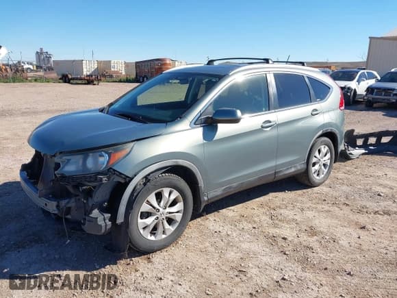 ✅ 2012 Honda CR-V EX-L • VIN: JHLRM4H79CC018202 • Лот: 43409355. Опубликован ранее на IAAI с пробегом 172 750 миль. Бесплатный доступ к архиву аукционных продаж из США и подробный отчёт об истории автомобиля на DreamBid. Изображение 2.