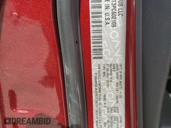 ✅ 2023 Dodge Durango R/T Plus • VIN: 1C4SDHCT3PC602109 • Lot: 87247445. Wystawiony na Copart z przebiegiem 90 162 mil. Bezpłatny archiwum sprzedaży aukcyjnych z USA i szczegółowy raport historii pojazdu na DreamBid. Zdjęcie 14.