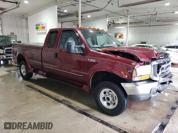 ✅ 1999 Ford F-250 XL • VIN: 1FTNX21S1XEE70080 • Lot: 64430235. Listed on Copart with 58,191 mi. Free auction sales archive from the USA and detailed vehicle history report at DreamBid. Image 4.