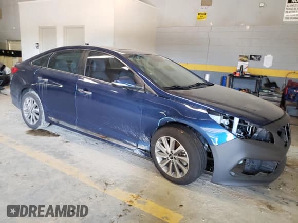 ✅ 2017 Hyundai Sonata Sport • VIN: 5NPE34AF6HH578335 • Lot: 47946983. Listed on Copart with 100,759 mi. Free auction sales archive from the USA and detailed vehicle history report at DreamBid. Image 4.