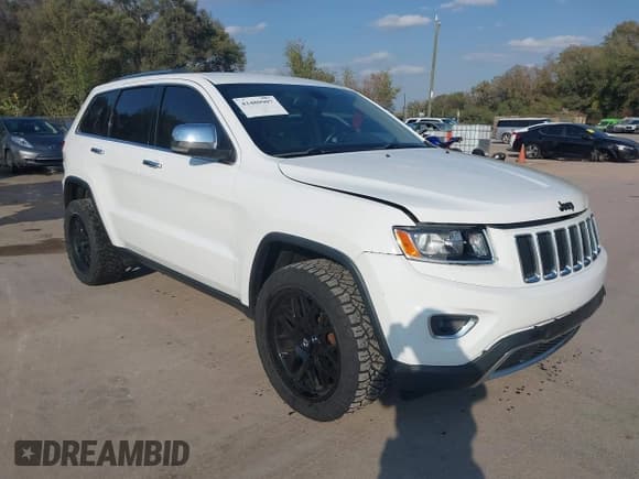 ✅ 2014 Jeep Grand Cherokee Limited • VIN: 1C4RJFBT7EC240957 • Лот: 43480907. Опубликован ранее на IAAI с пробегом 206 871 миль. Бесплатный доступ к архиву аукционных продаж из США и подробный отчёт об истории автомобиля на DreamBid. Изображение 1.