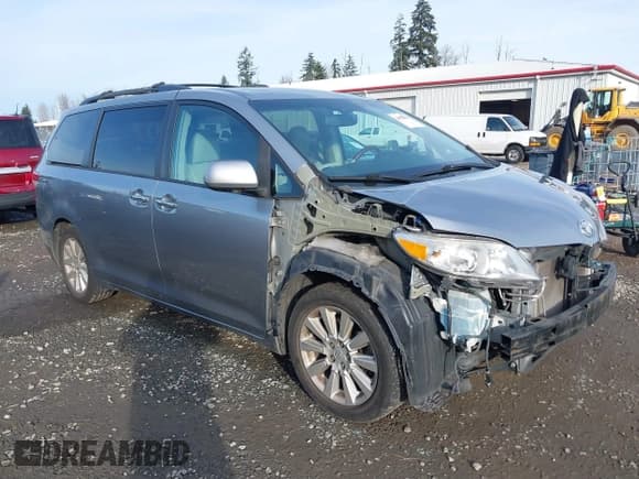 ✅ 2011 Toyota Sienna XLE • VIN: 5TDDK3DC9BS019003 • Lot: 41359834. Listed on IAAI with Not provided. Free auction sales archive from the USA and detailed vehicle history report at DreamBid. Image 1.