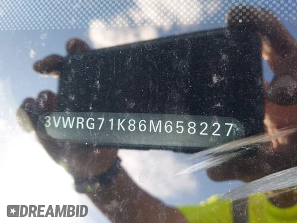 ✅ 2006 Volkswagen Jetta 2.5L • VIN: 3VWRG71K86M658227 • Лот: 43102186. Опубликован ранее на IAAI с пробегом 175 406 миль. Бесплатный доступ к архиву аукционных продаж из США и подробный отчёт об истории автомобиля на DreamBid. Изображение 12.