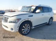✅ 2013 Infiniti QX56 • VIN: JN8AZ2NE0D9061199 • Lot: 43237020. Wystawiony na IAAI z przebiegiem 195 538 mil. Bezpłatny archiwum sprzedaży aukcyjnych z USA i szczegółowy raport historii pojazdu na DreamBid. Zdjęcie 2.